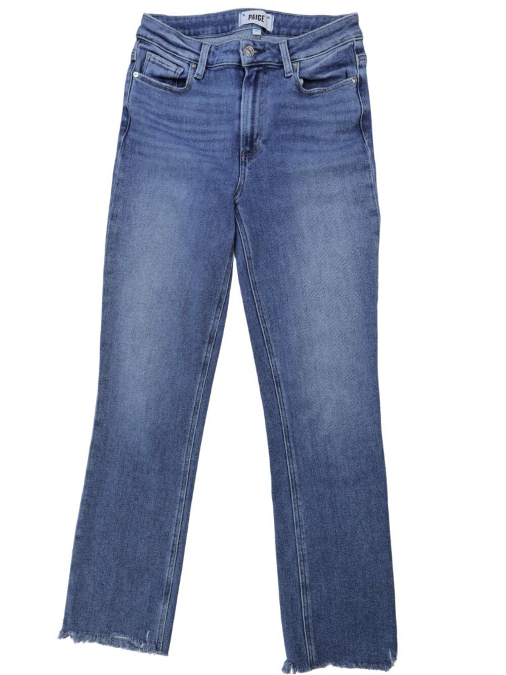 PAIGE Cindy High Rise Straight Crop Jeans Size 27